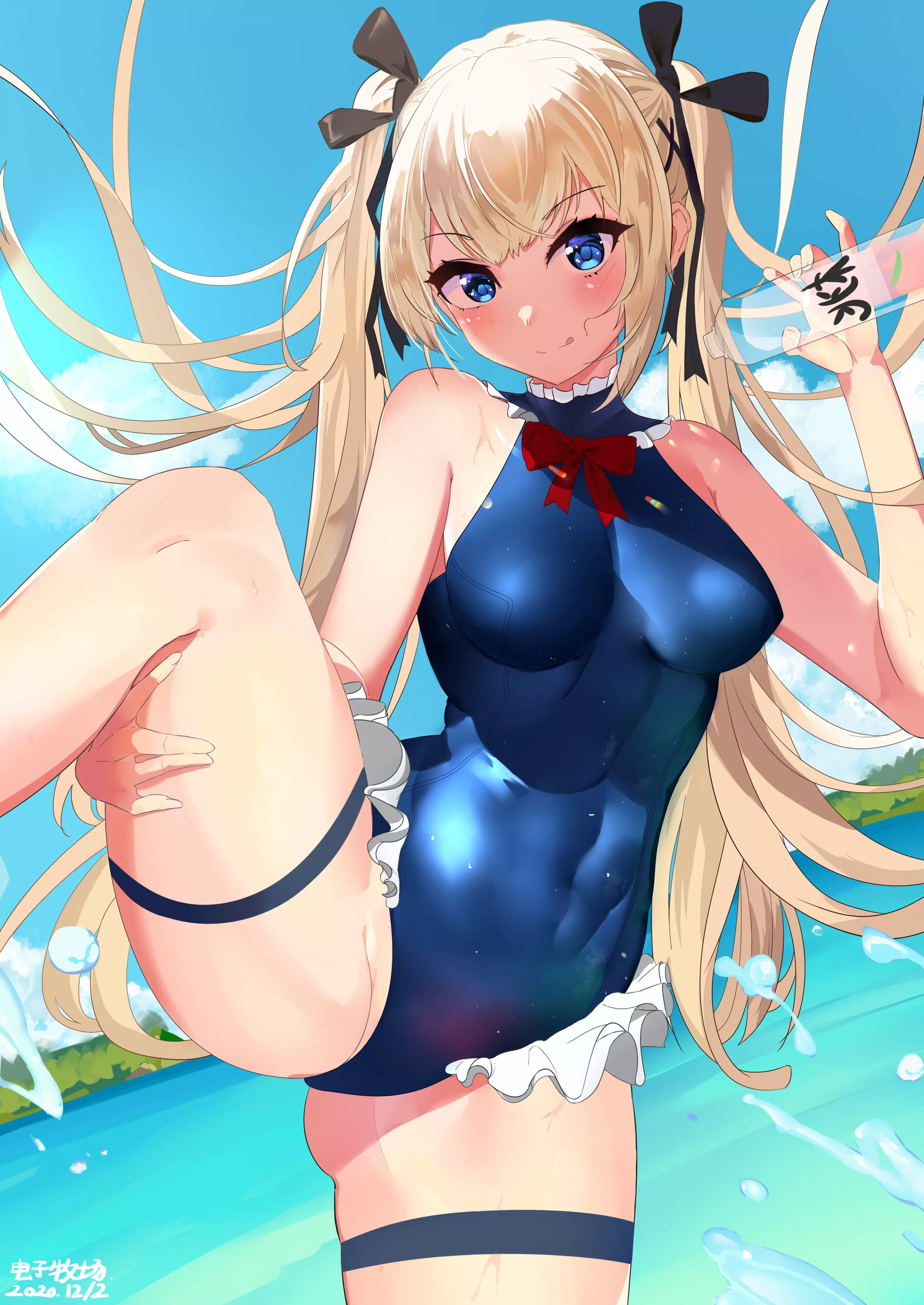 Marie Rose Swimsuit Leg Lift (Yimkura) [Dead Or Alive/ Azur Lane]