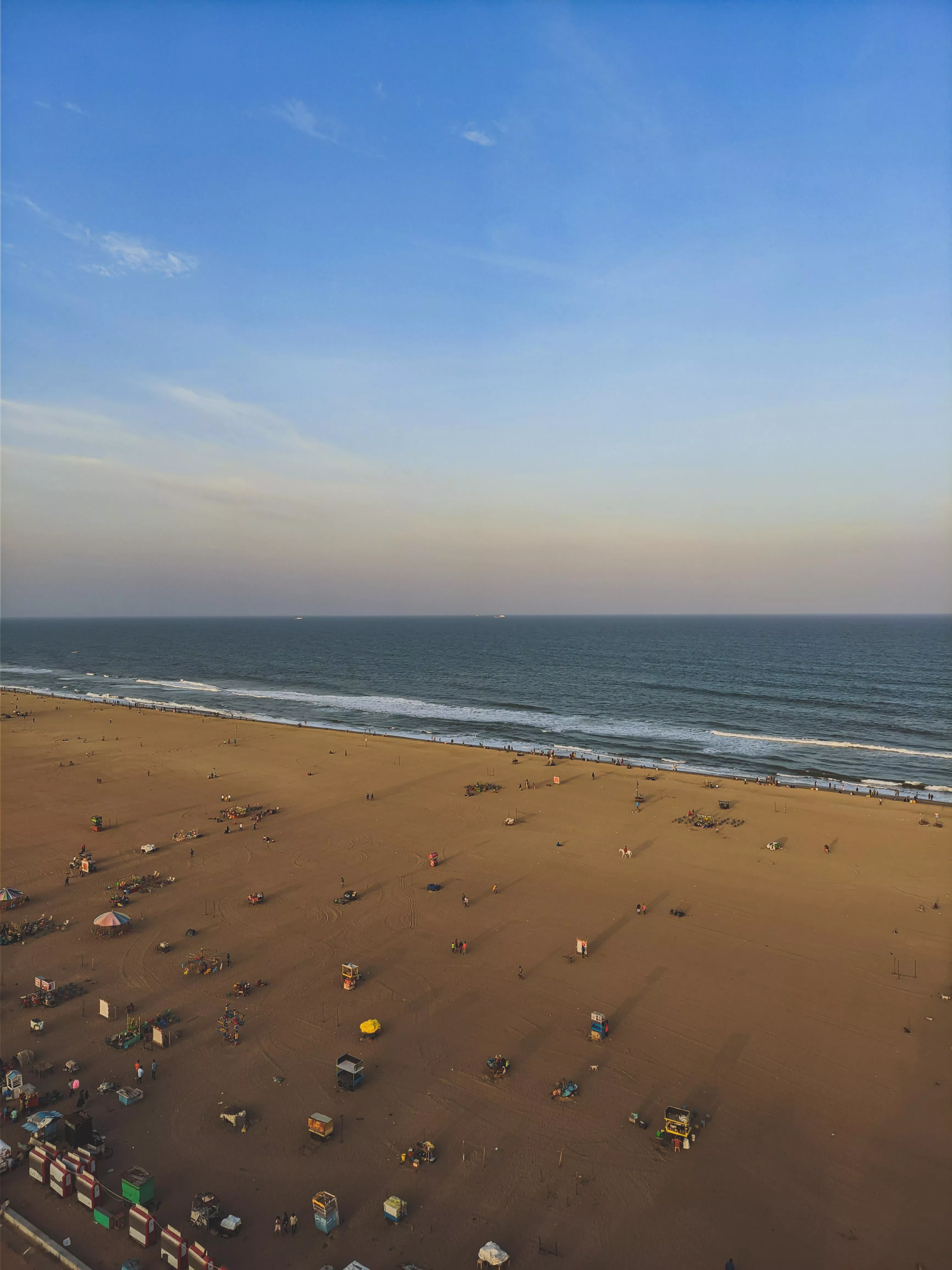 Marina Beach, Chennai, India.