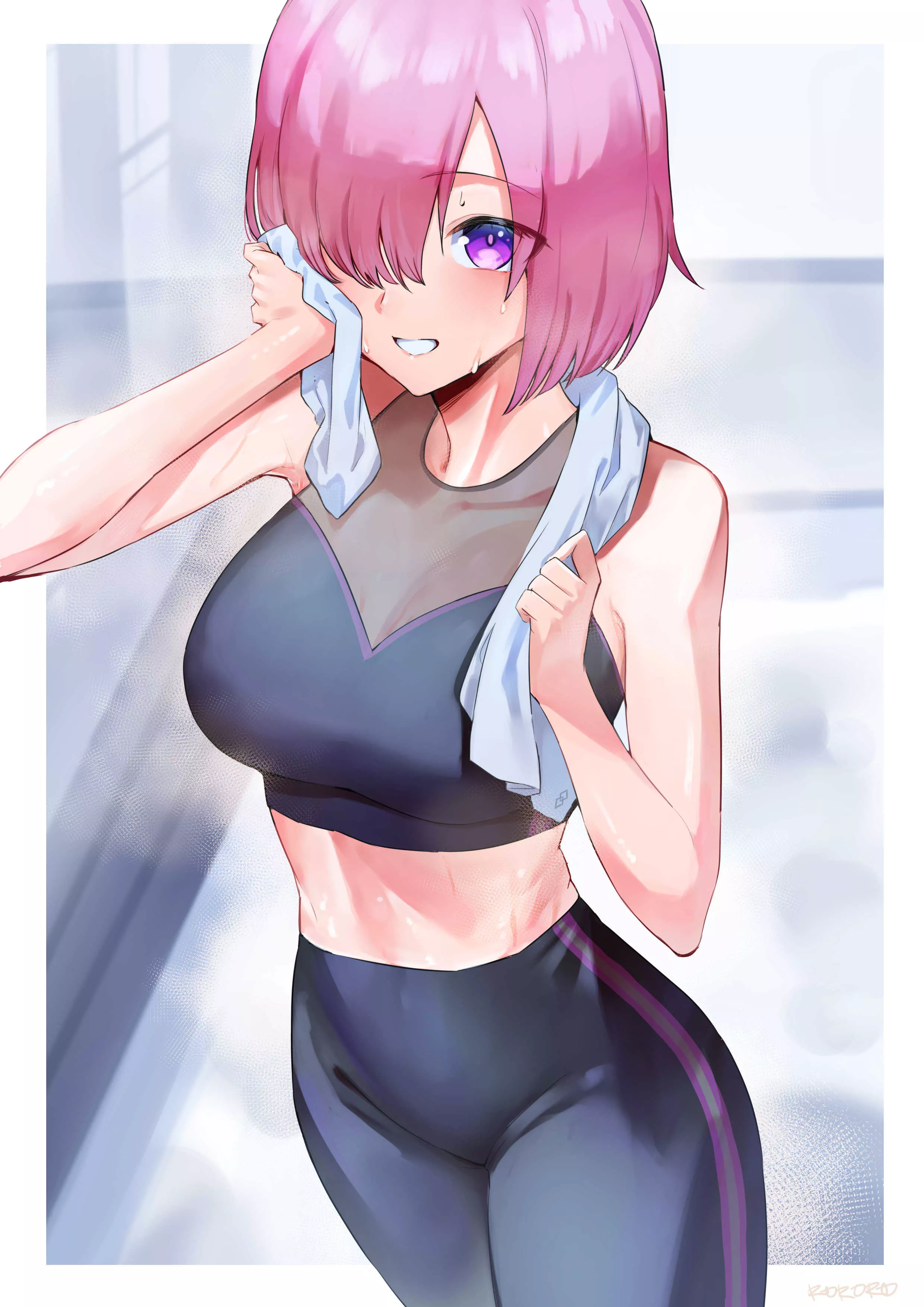 Mashu finished up at the Gym