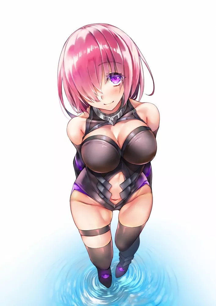 Mashu looking up