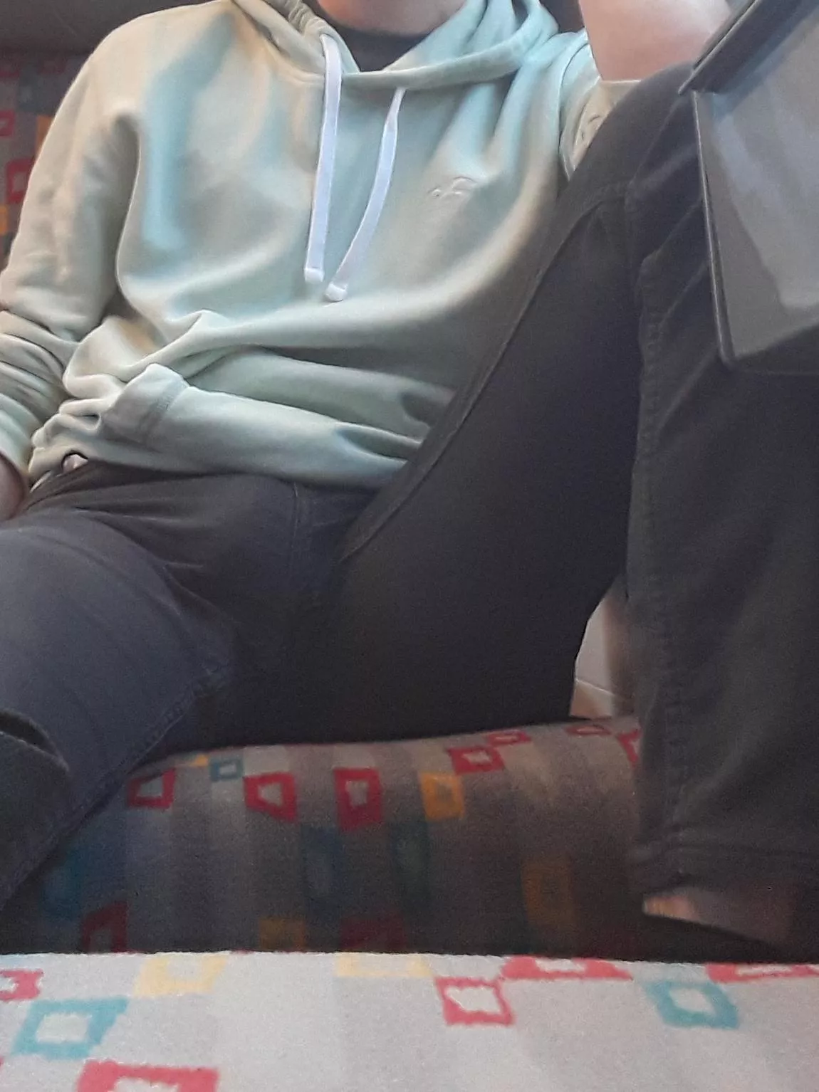 Massive bulge on train