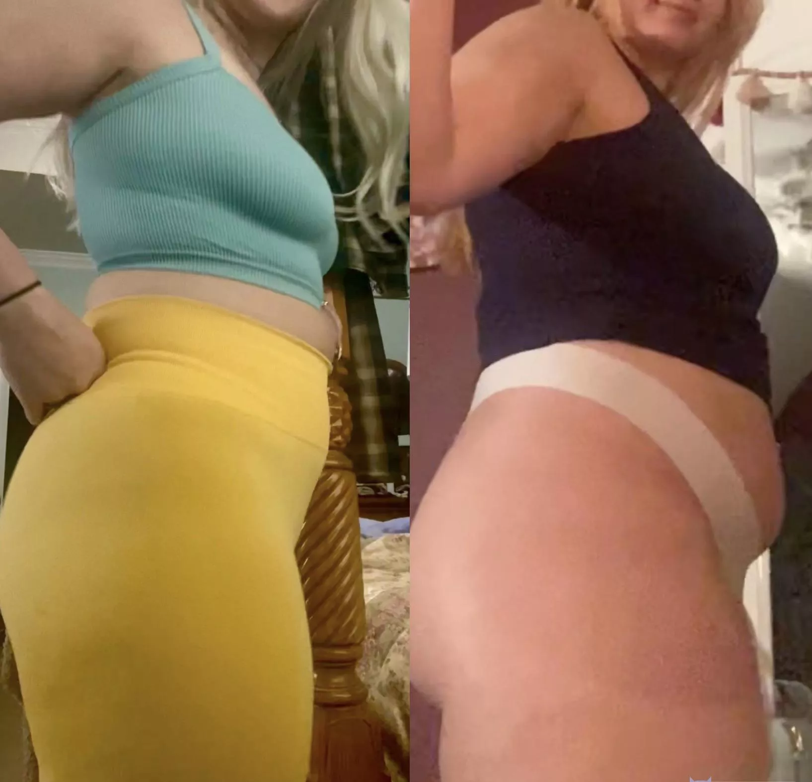 May comparison to today, said she feels heavy