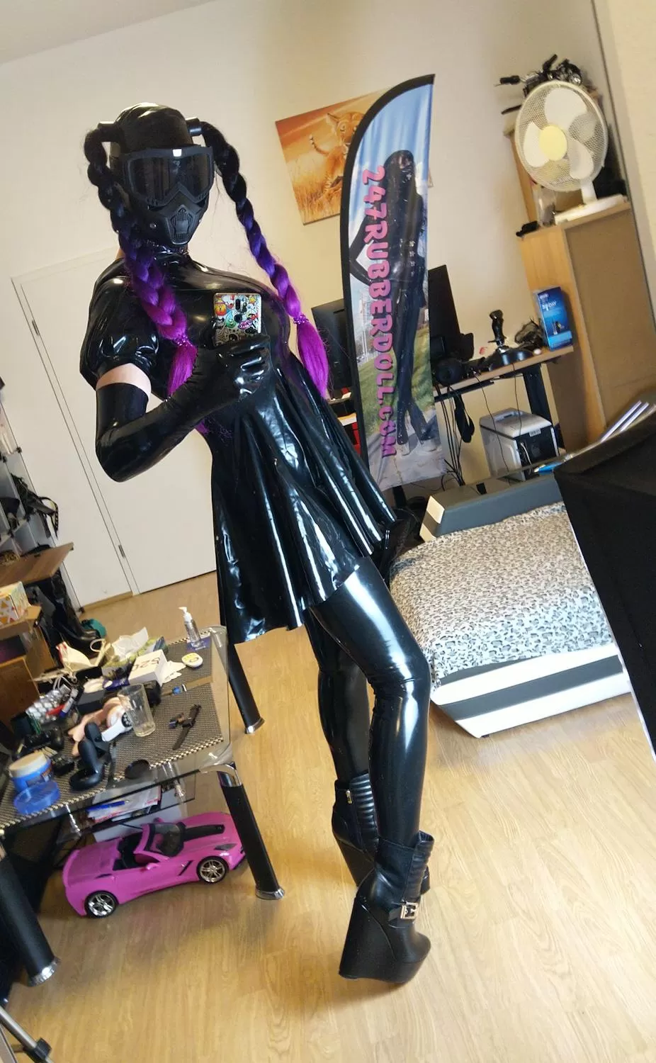 Me in full rubber