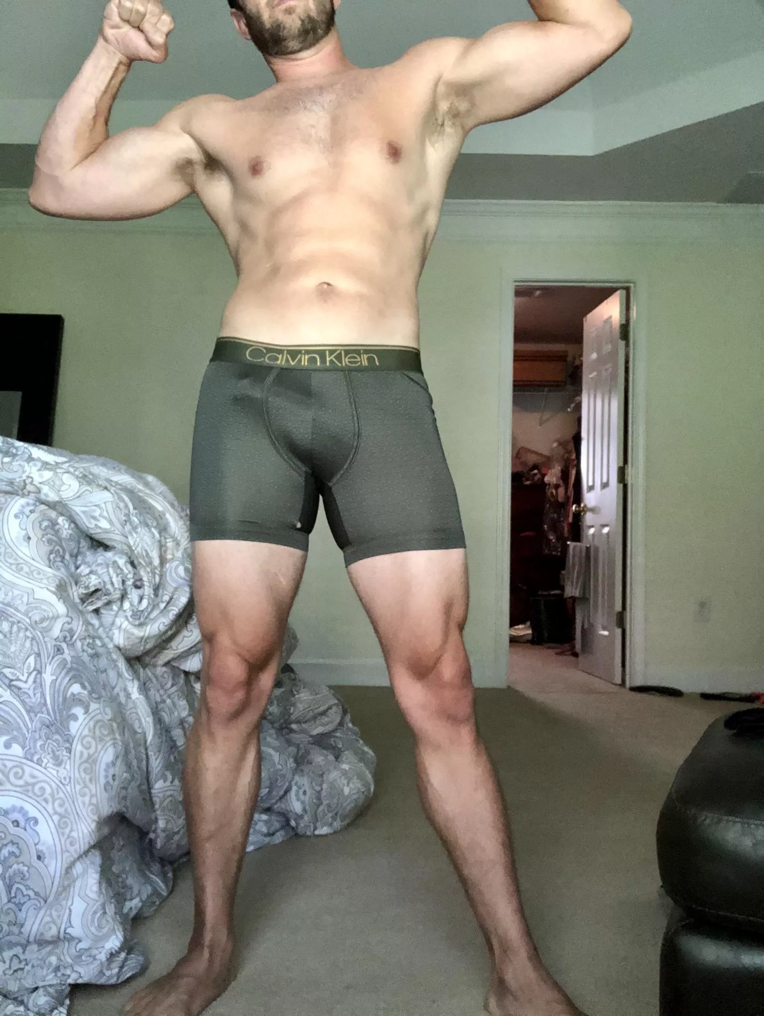 [M]e in green Calvinâ€™s