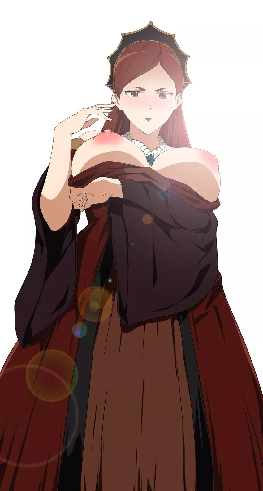 Medieval Milf exposing her heavy goods (hukii) [mushoku tensei]