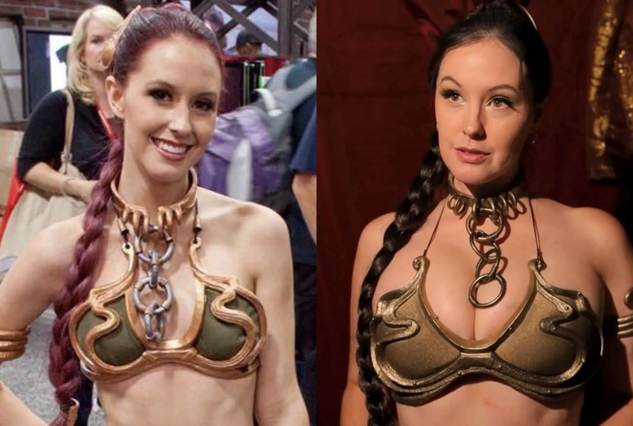 Meg Turney as Slave Leia