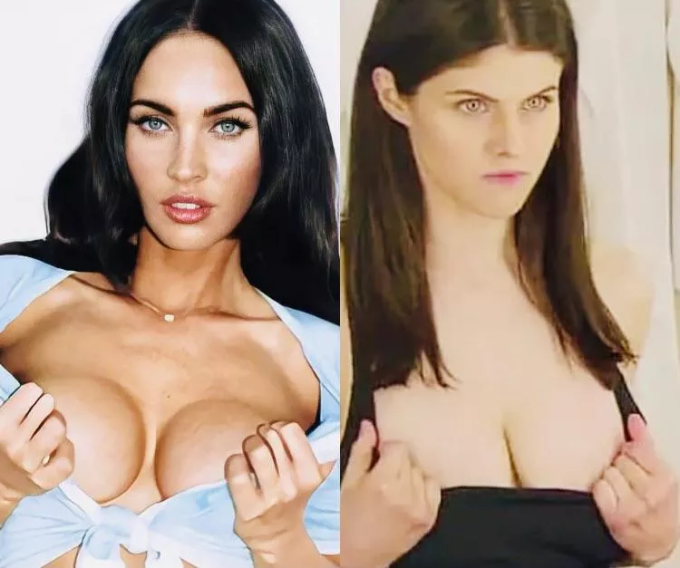 Megan Fox vs Alexandra Daddario