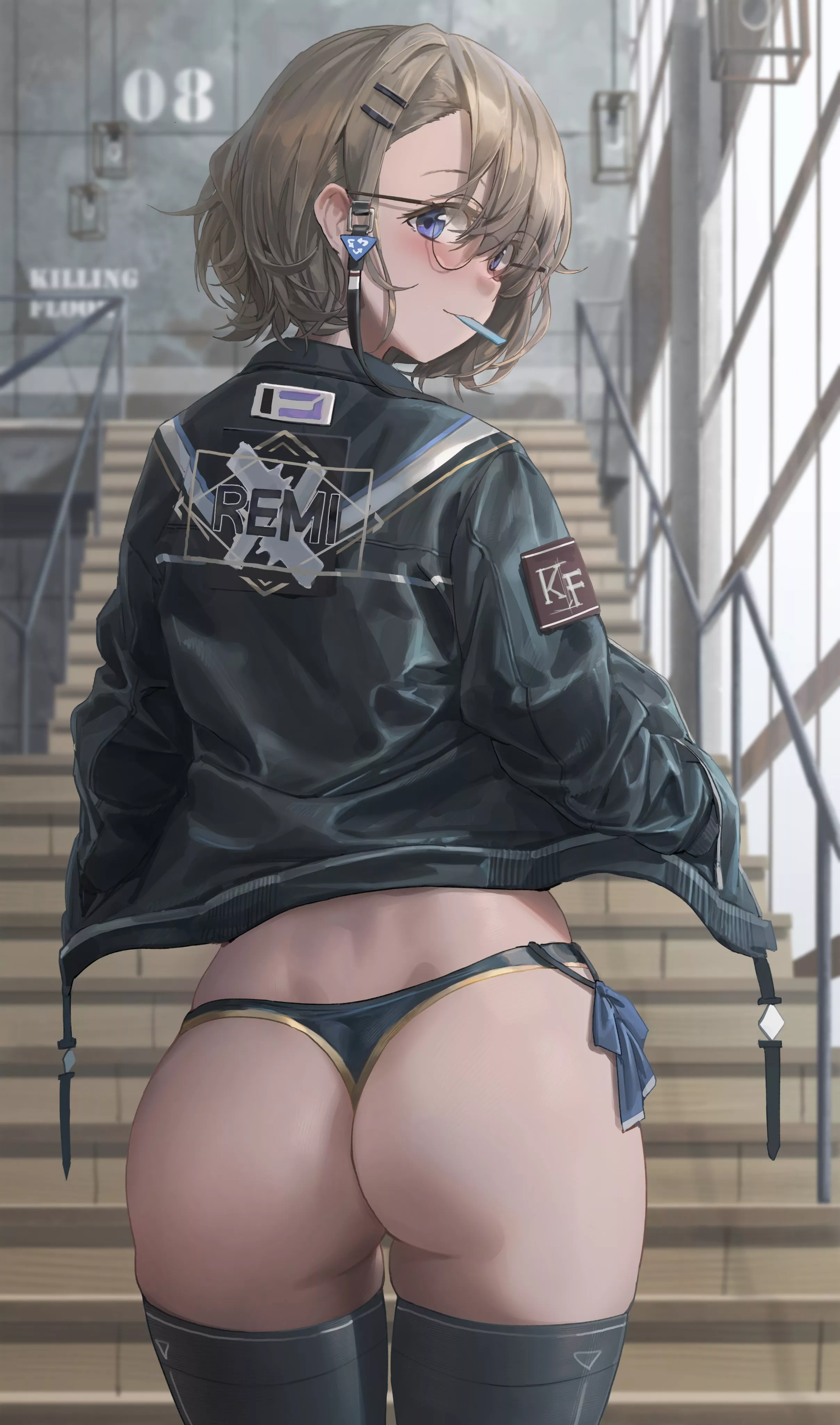 Megane Girl with a nice ass