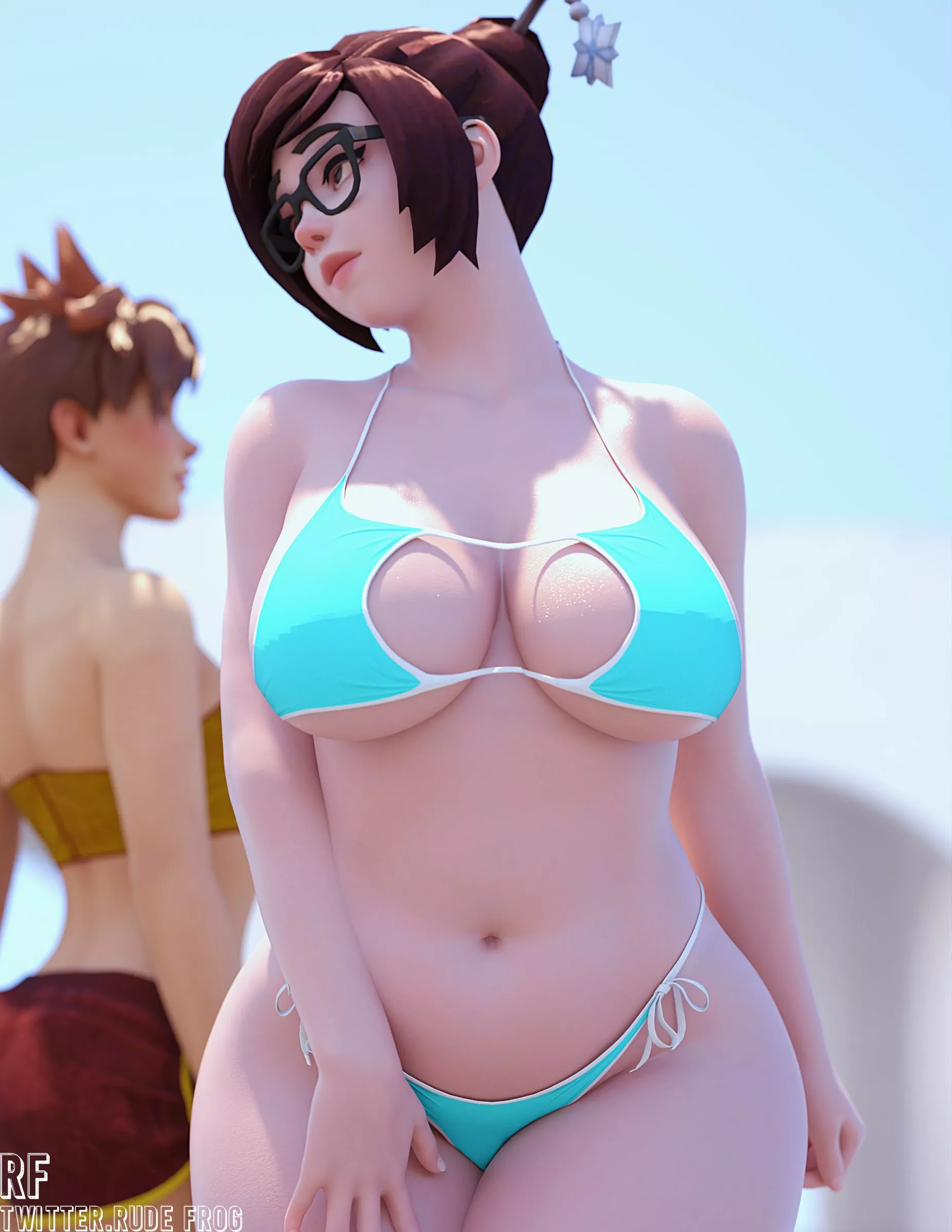 Mei & Tracer, (RudeFrog)