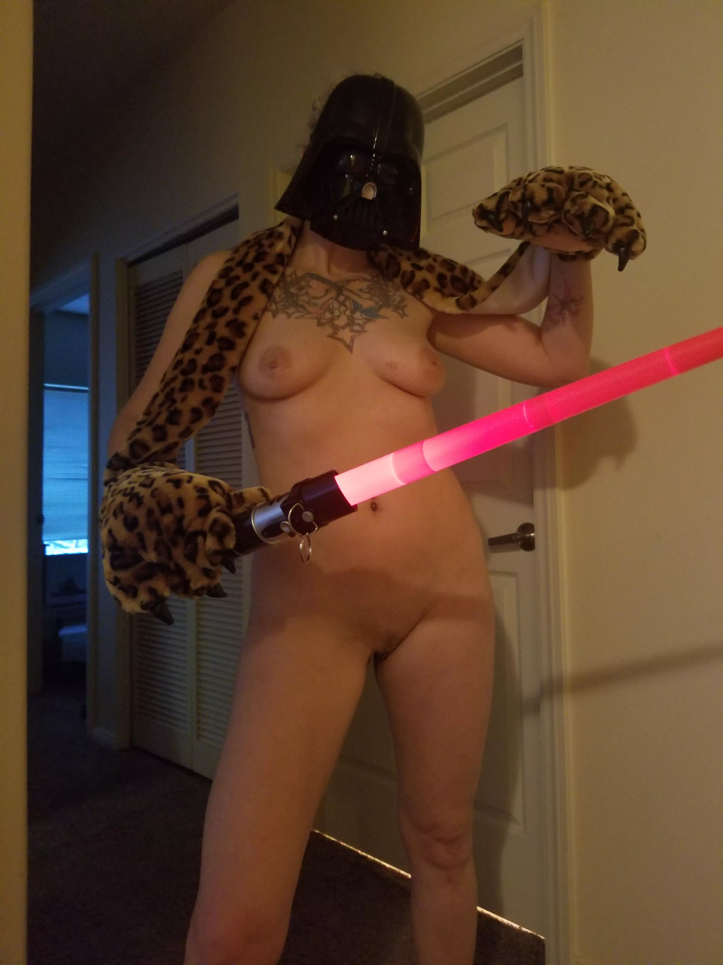 Meow the force be with you. [F]