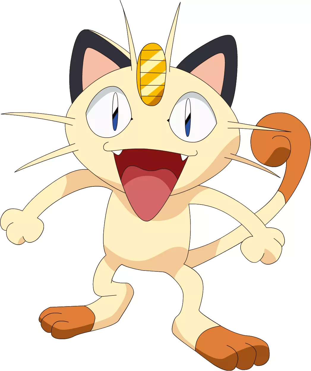 Meowth's big and beautiful feet