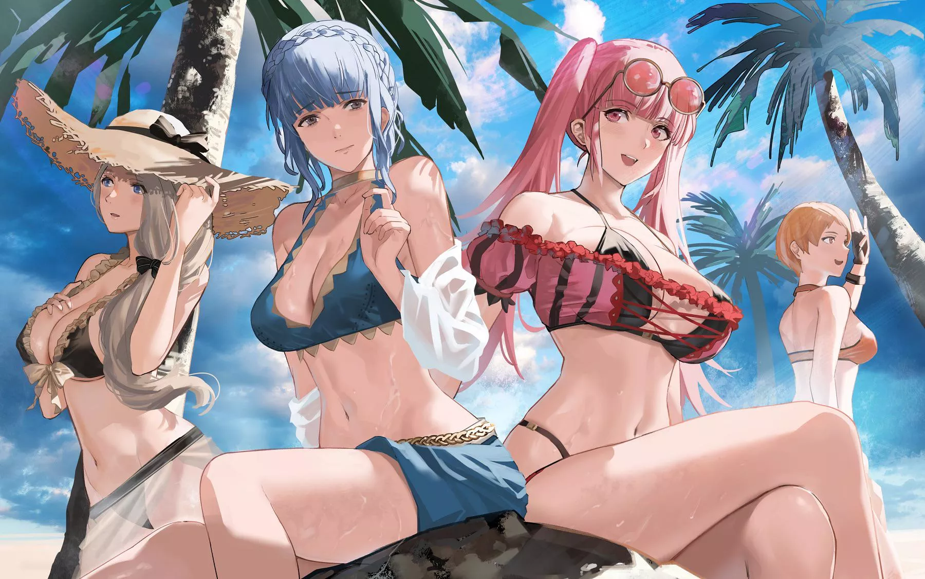 Mercedes / Marianne / Hilda / Leonie (J@CK) [Fire Emblem]