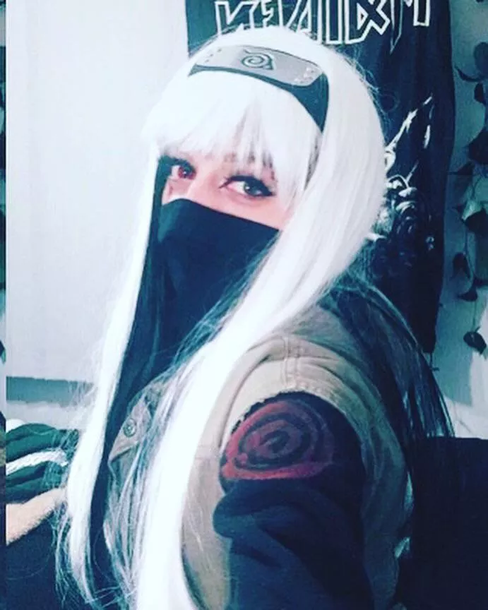 Mercedes Rey (@xobitchybarbiebrat) as Kakashi sensei of the leaf 🍃 💕