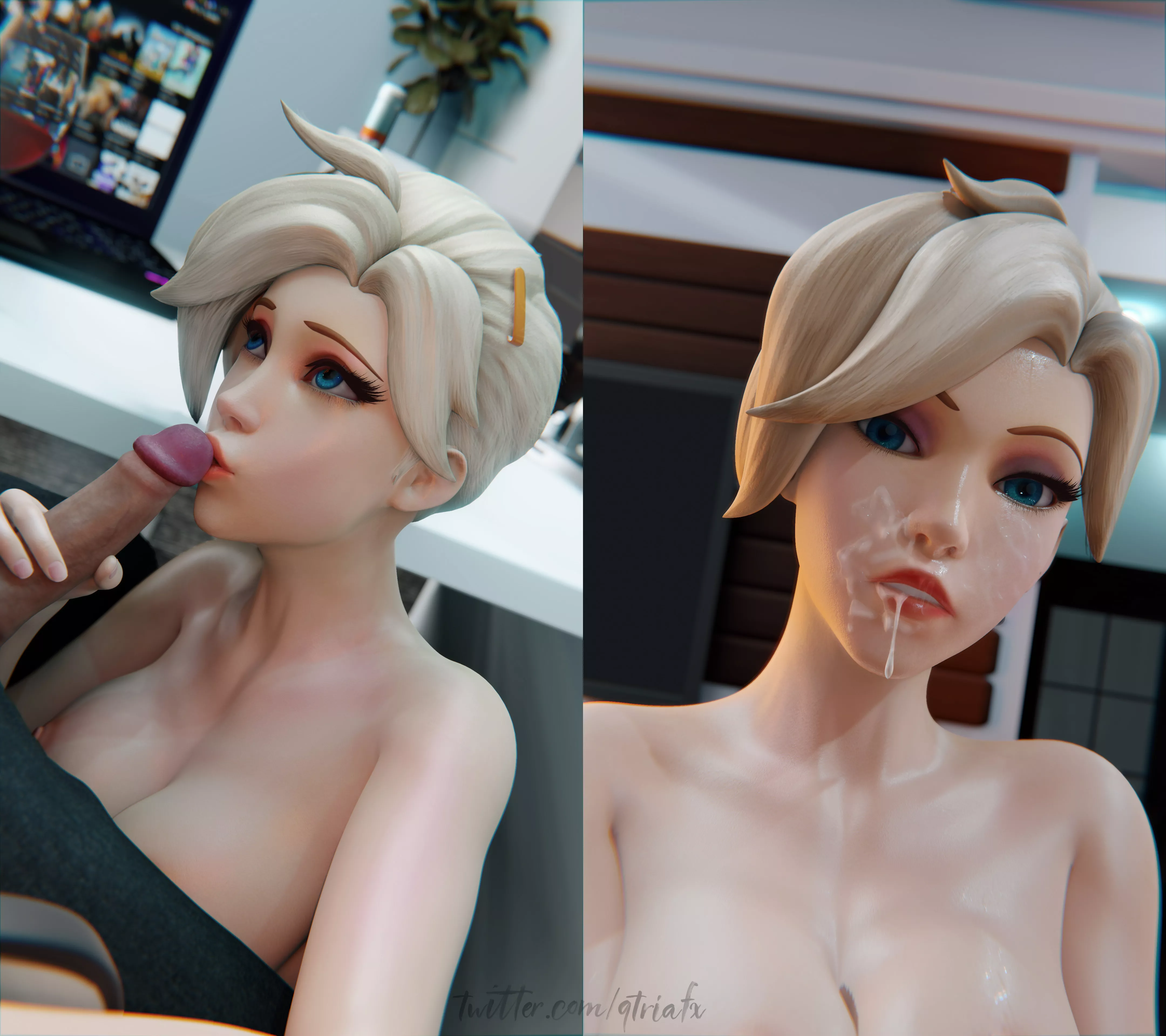 Mercy got a little dirty (Qtria)