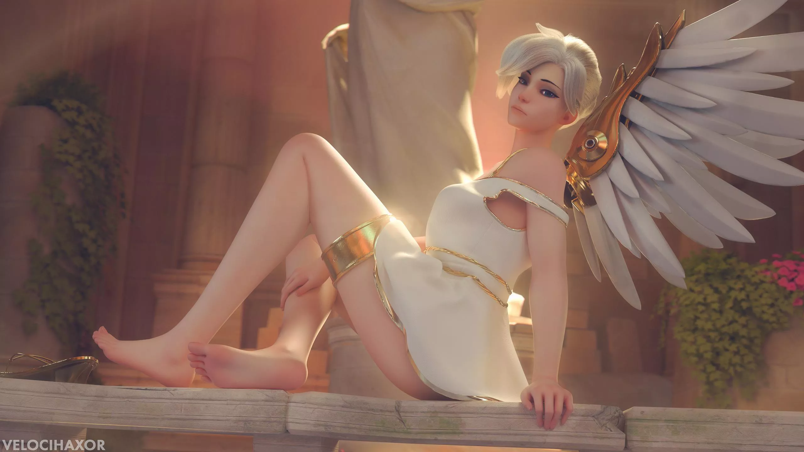 Mercy is truly an Angel (Velocihaxor)