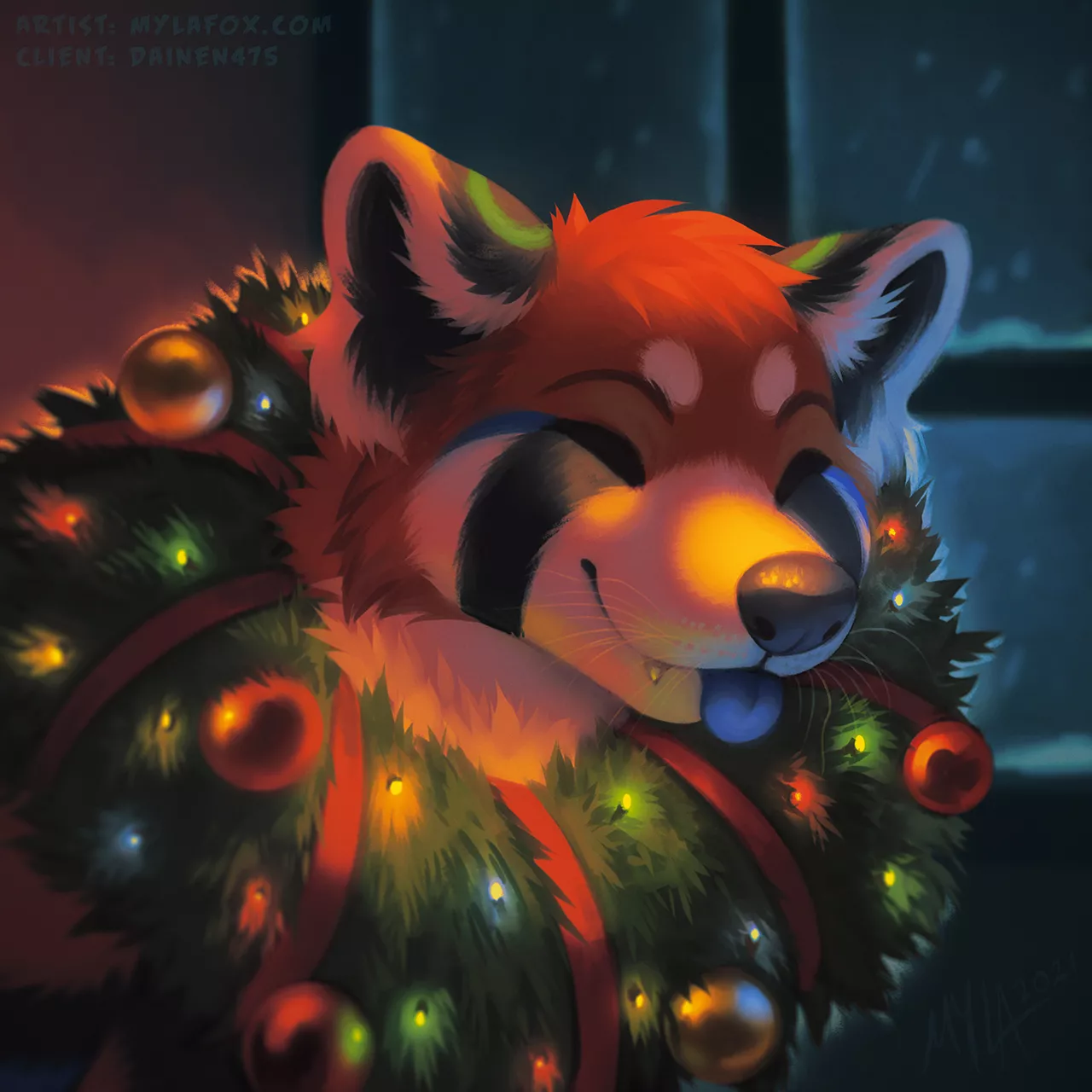 Merry Blepmas!!! [MylaFox]