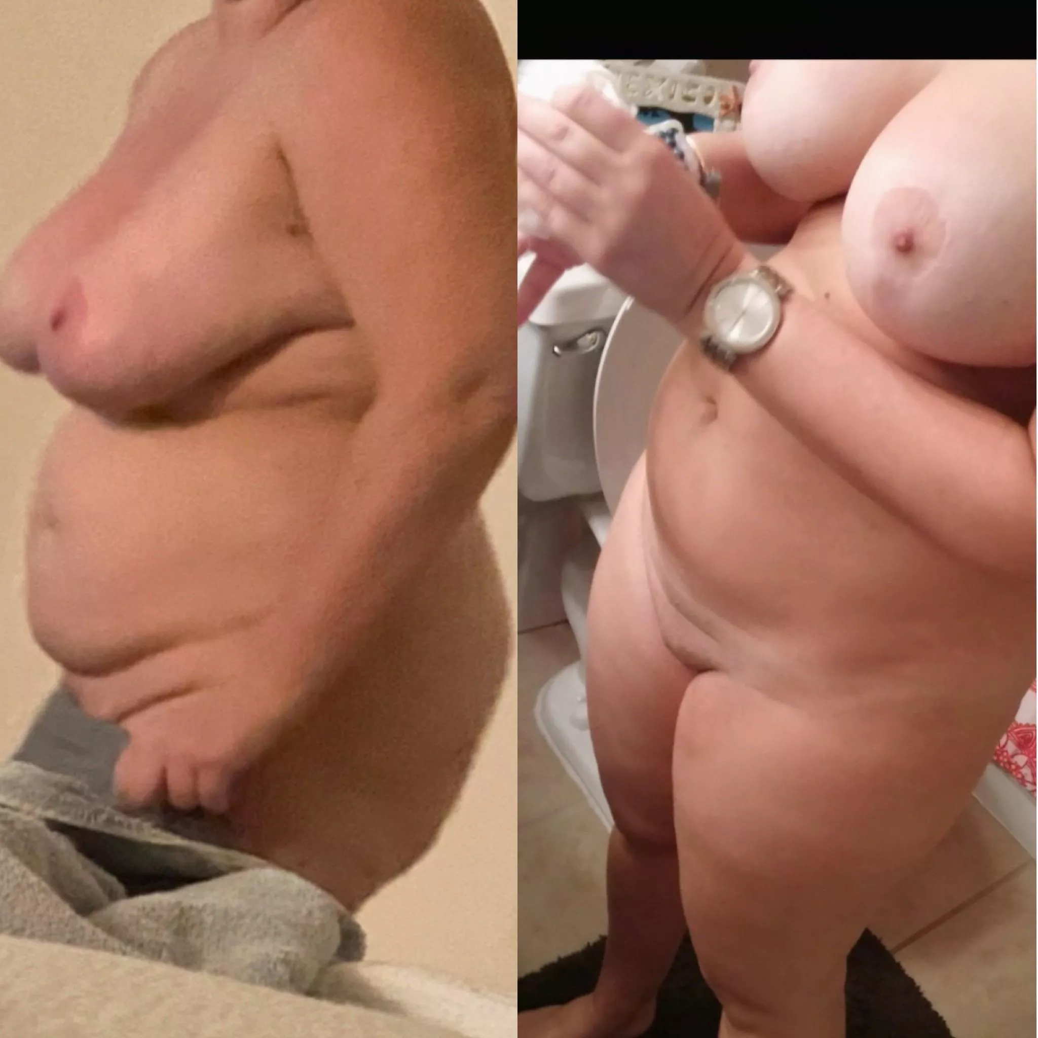 Message me to see more of my fat wife