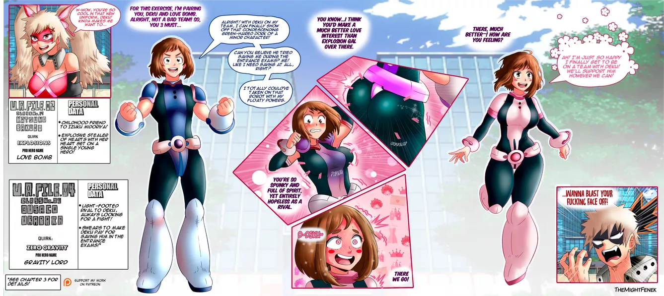 MHA Uravity MTF By TheMightFenek on Deviantart