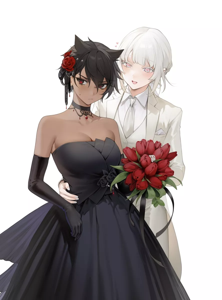 Micchan & Nacchan's Wedding Day (Ohisashiburi) [Artist's OC]