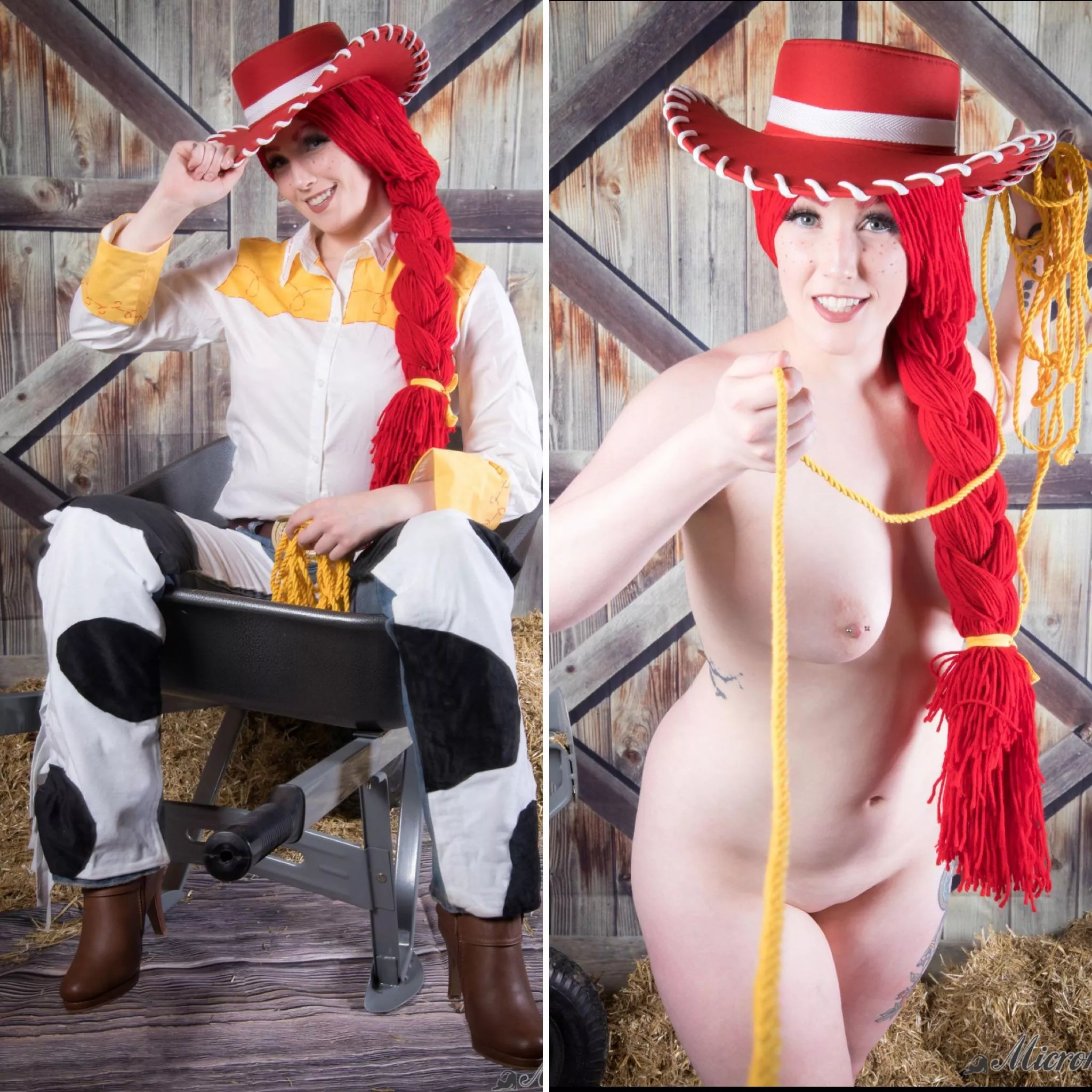 Microkitty as Jessie from Toy Story (self post)