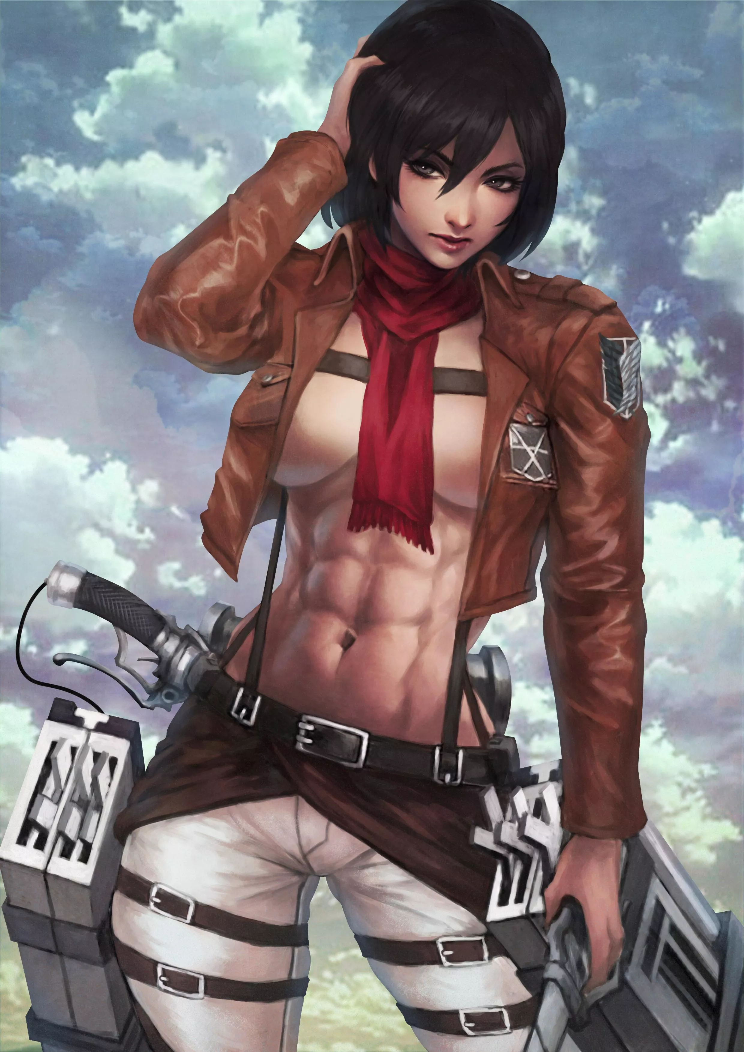 Mikasa (MonoriRogue) [Attack on Titan]