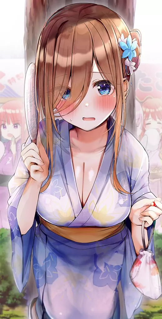 Miku in yukata [5 Toubun no Hanayome]