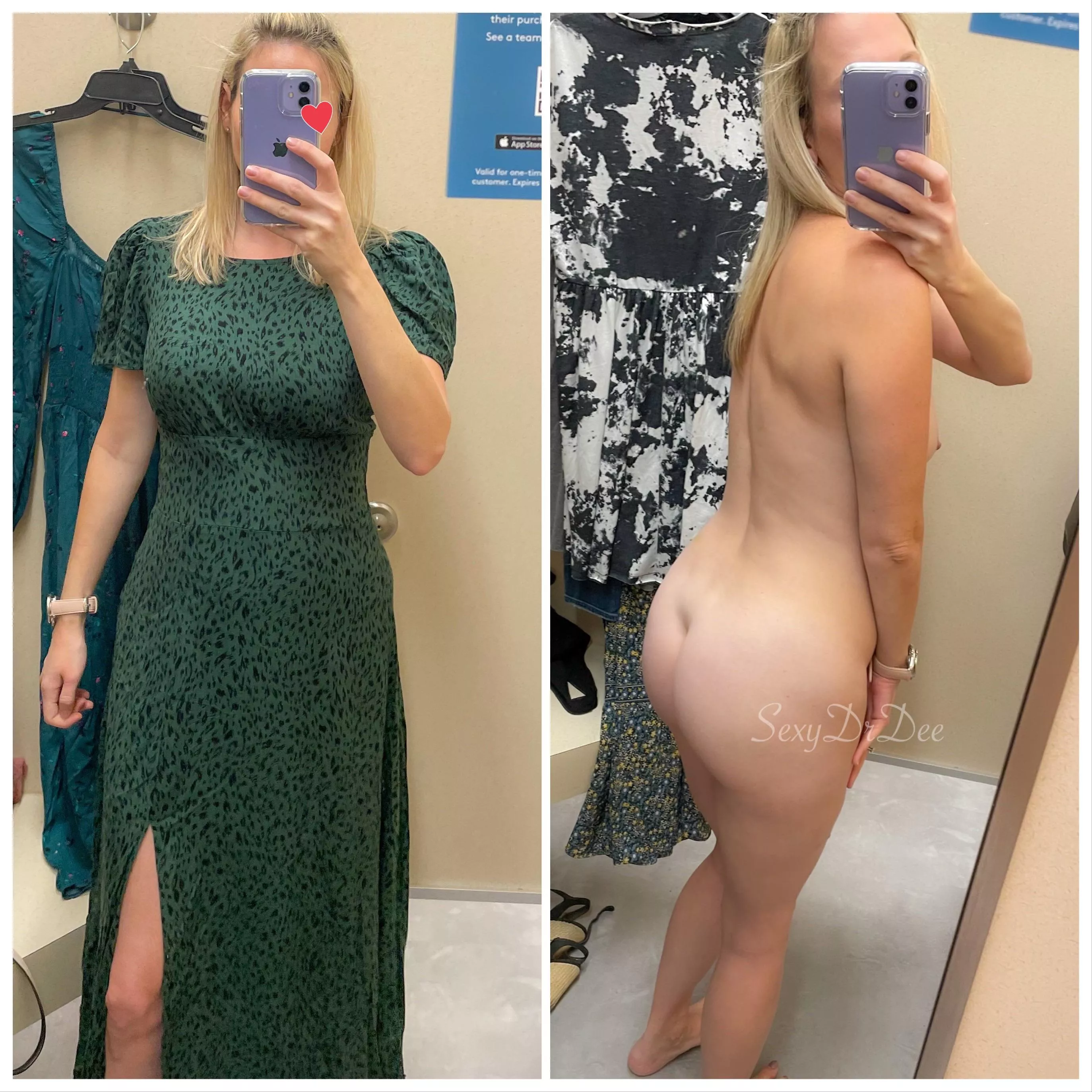 Milfies in the changing room (35f)