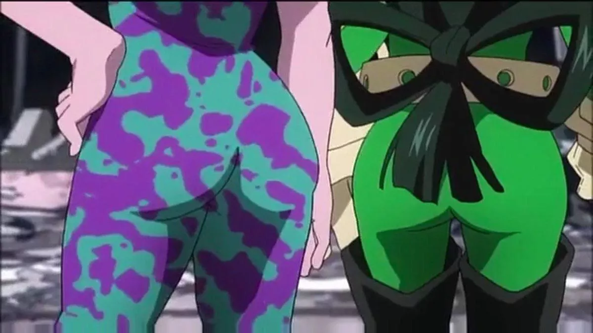 Mina and Tsuâ€™s delicious asses