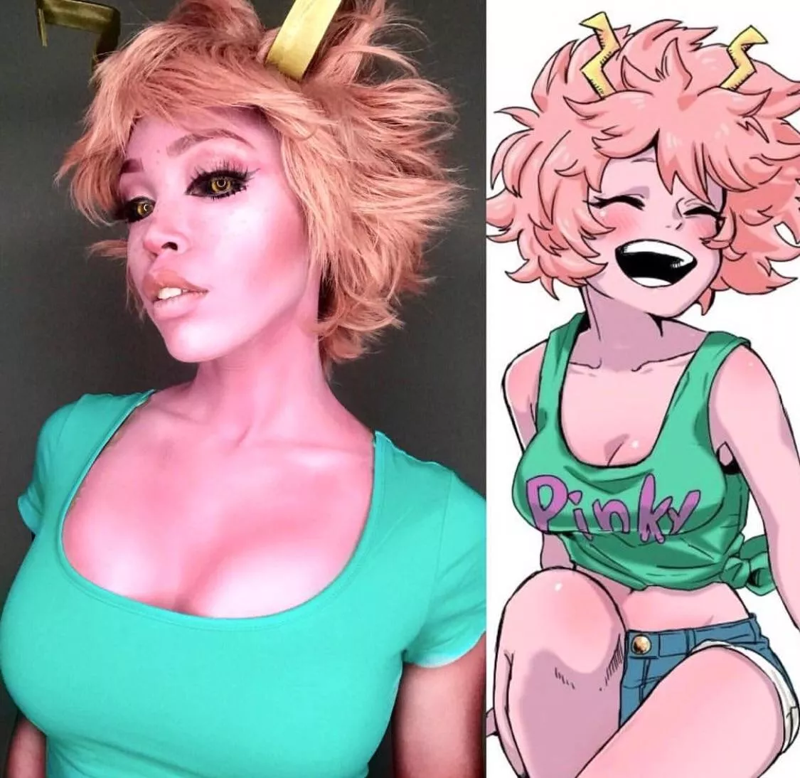 Mina cosplay from â€œmy hero academiaâ€ @cutiepiesensei