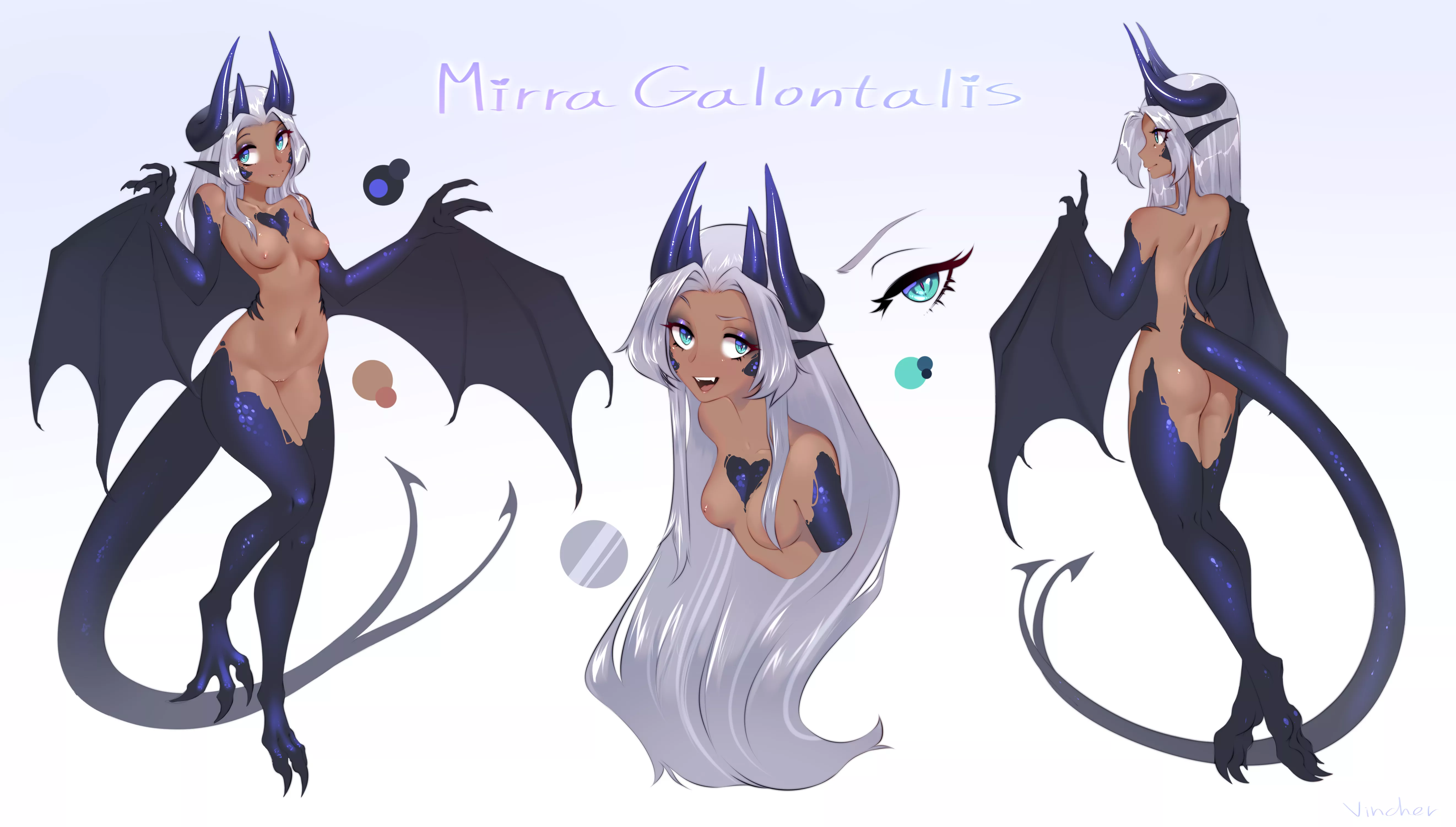 Mirrah, Wyvern girl refsheet