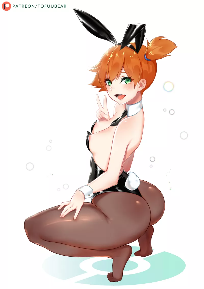 Misty in a bunny suit (Tofuubear) [Pokemon]