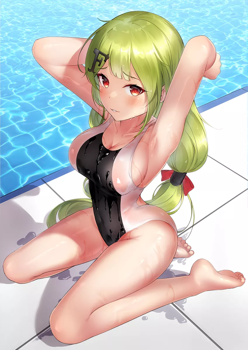 Mk48 at the pool