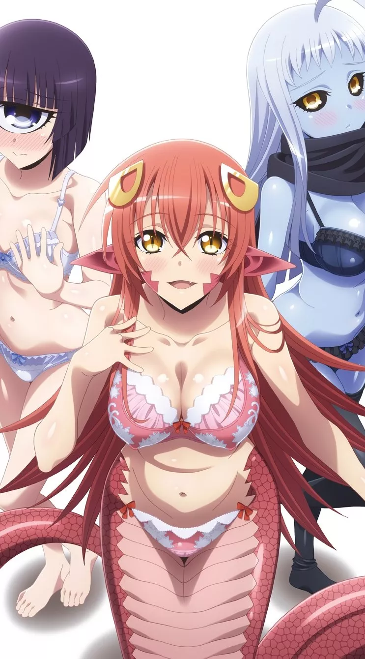 Mobile lineup 743 x 1340 (Monster Musume)