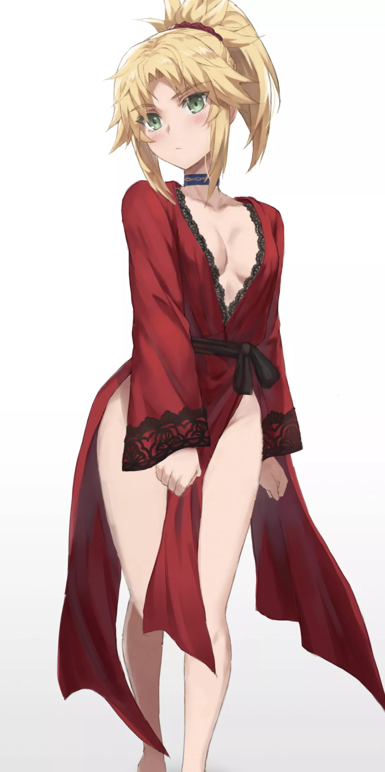 Mordred is pretty sexy in that night gown