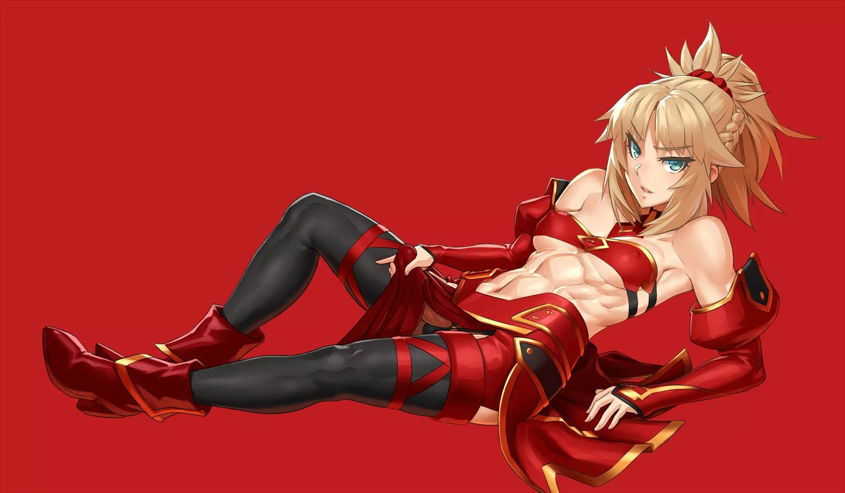 Mordred Lying Down Wants Your Help (Mikoyan) [Fate]