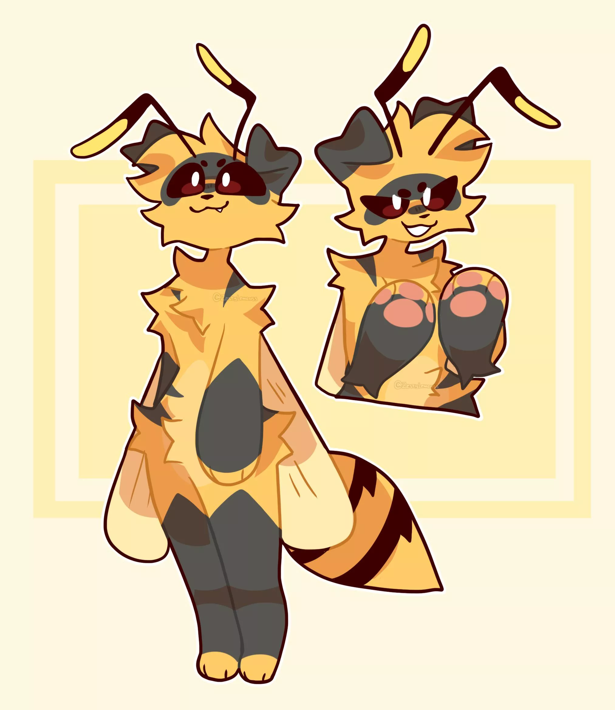 More Waspdog!! [ art by me - @zestylemonss on twitter ]