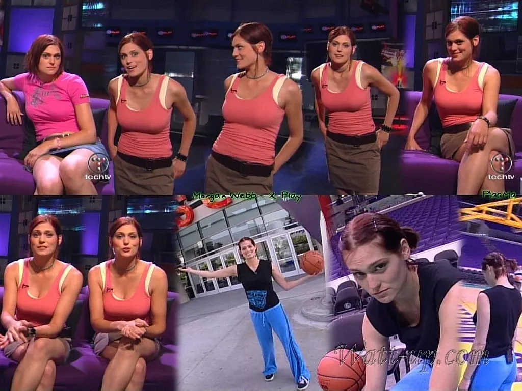 Morgan Webb was a geeky dream girl (2003)