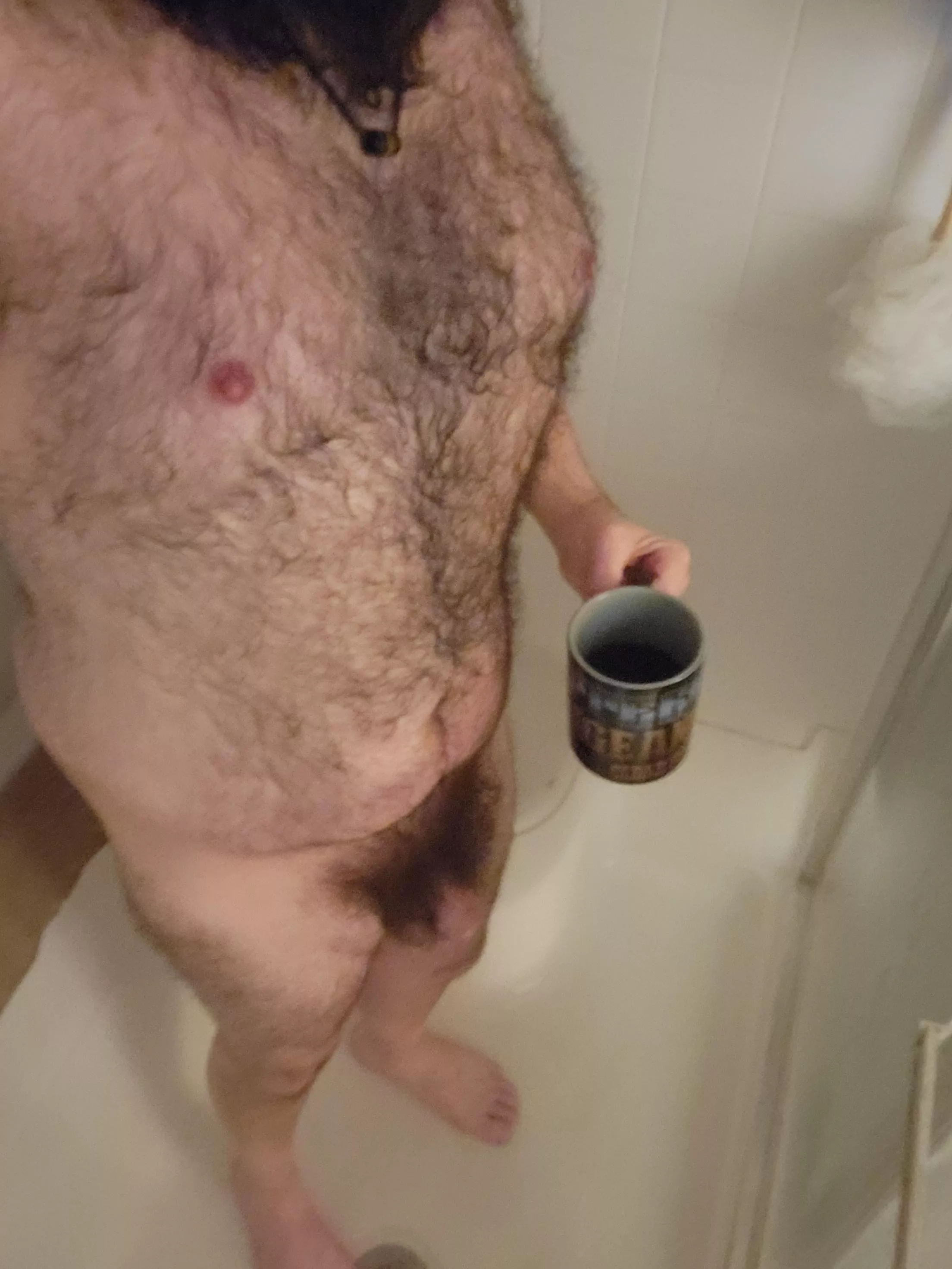 Morning coffee and shower.... join me?