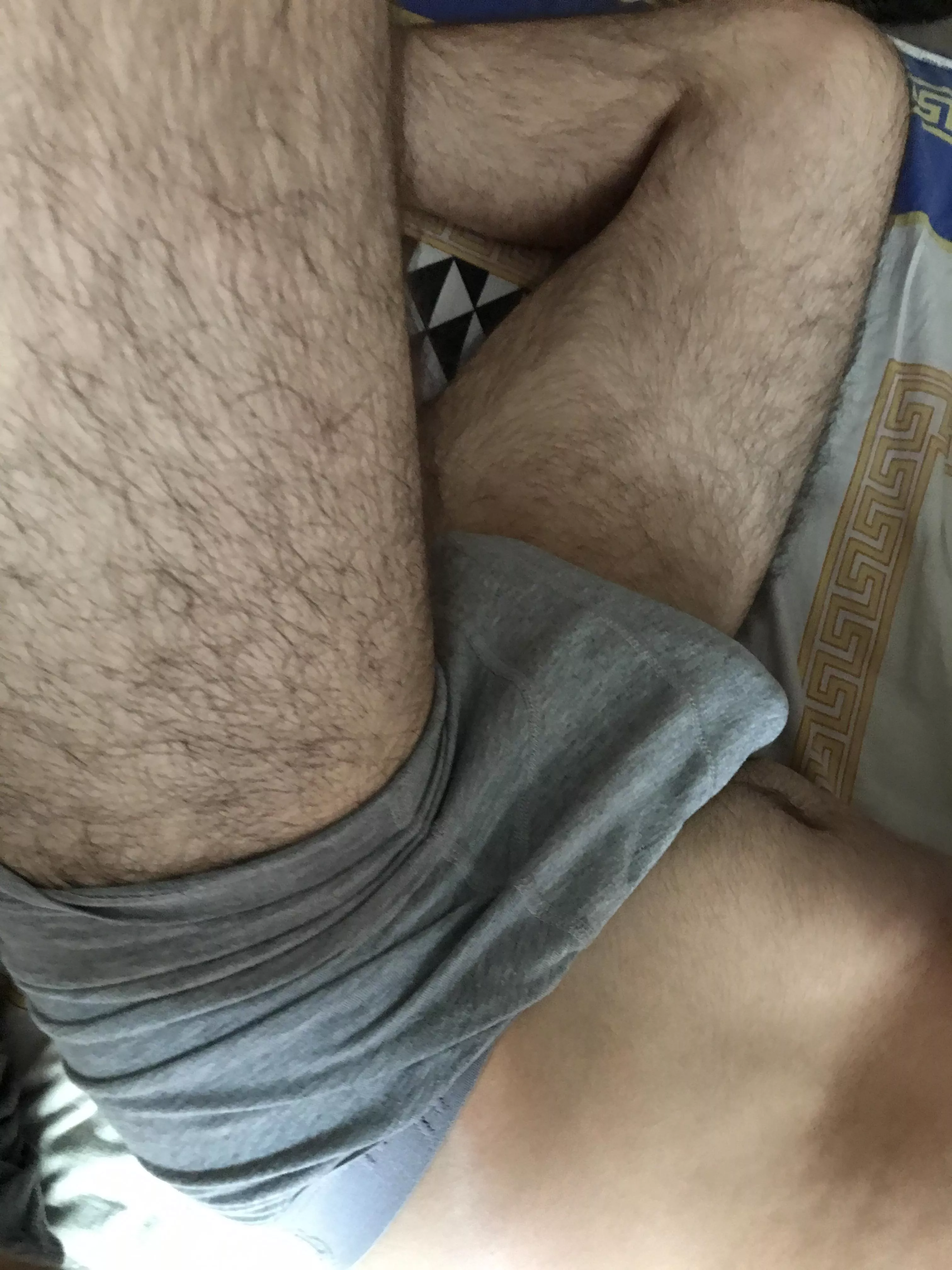 Morning wood from my partner