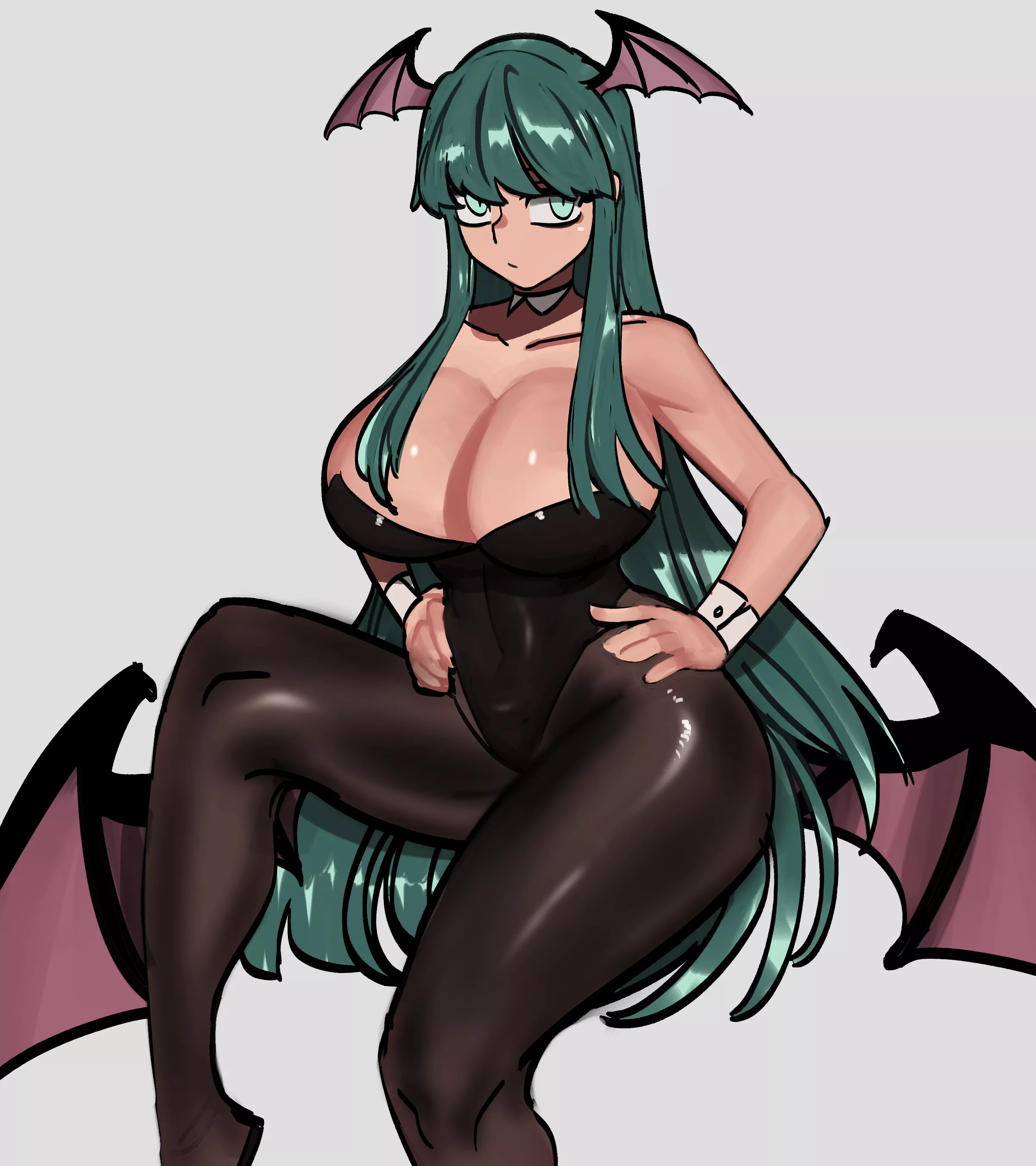 Morrigan looking very thick