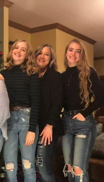 Mother and daughters