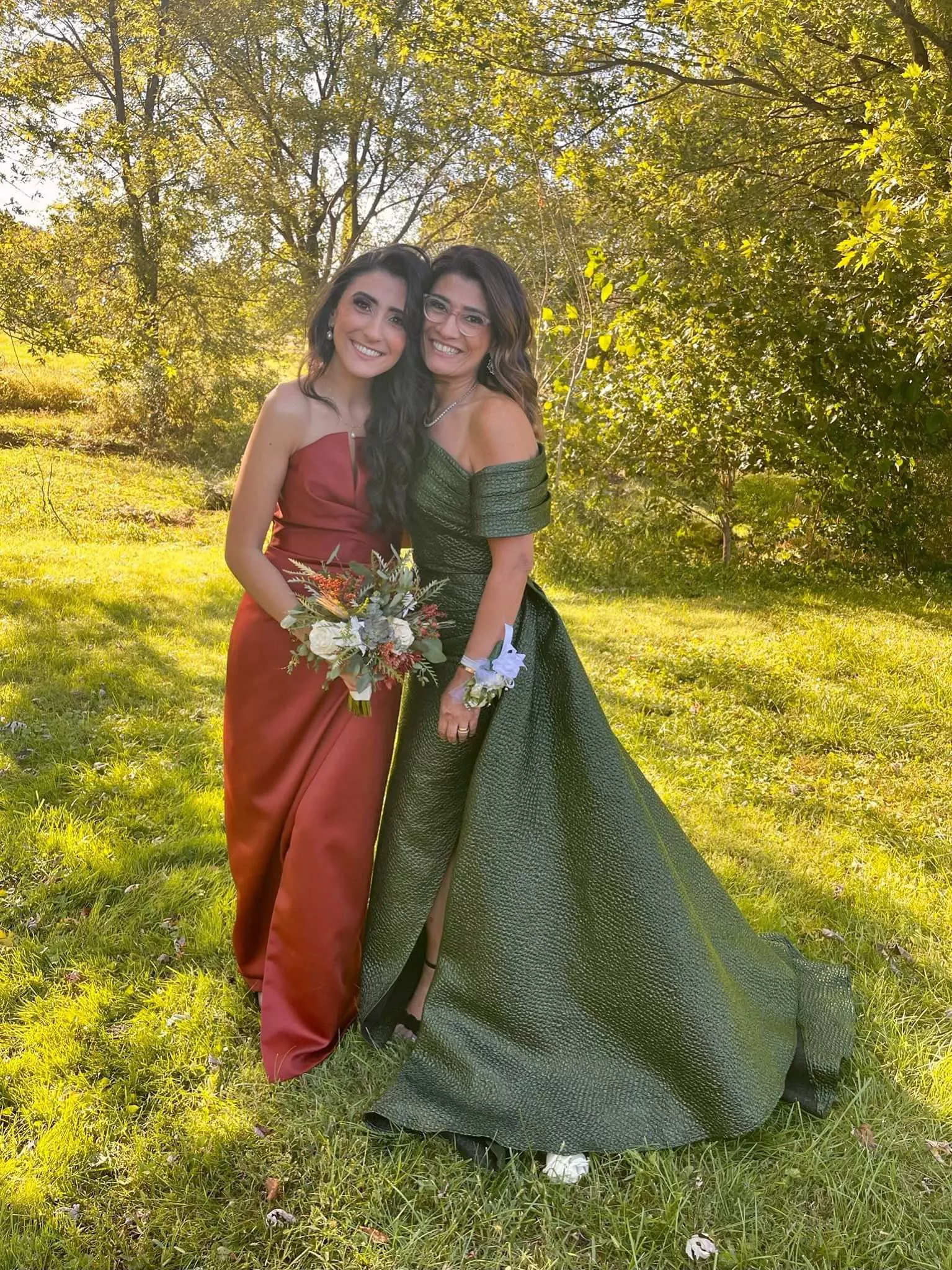 Mother of the bride and maid of honor