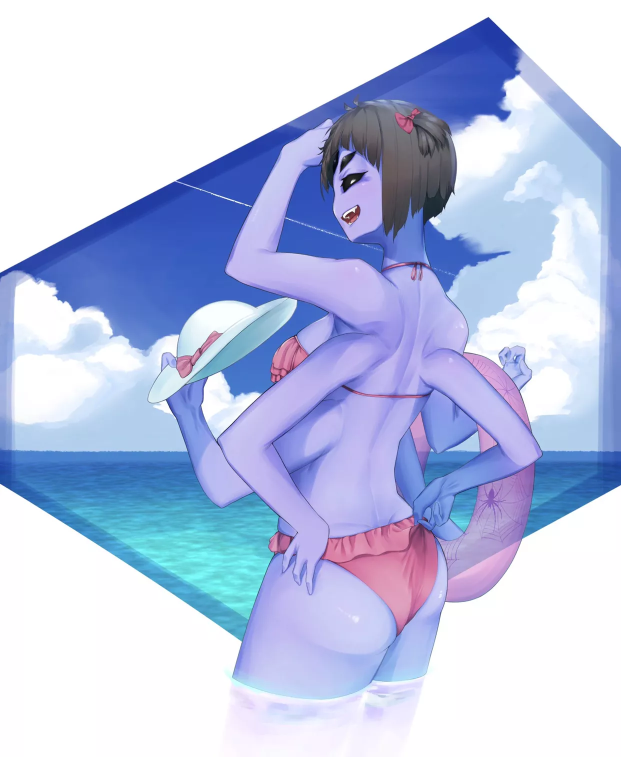 Muffet at the seaside [Farmer Lab]