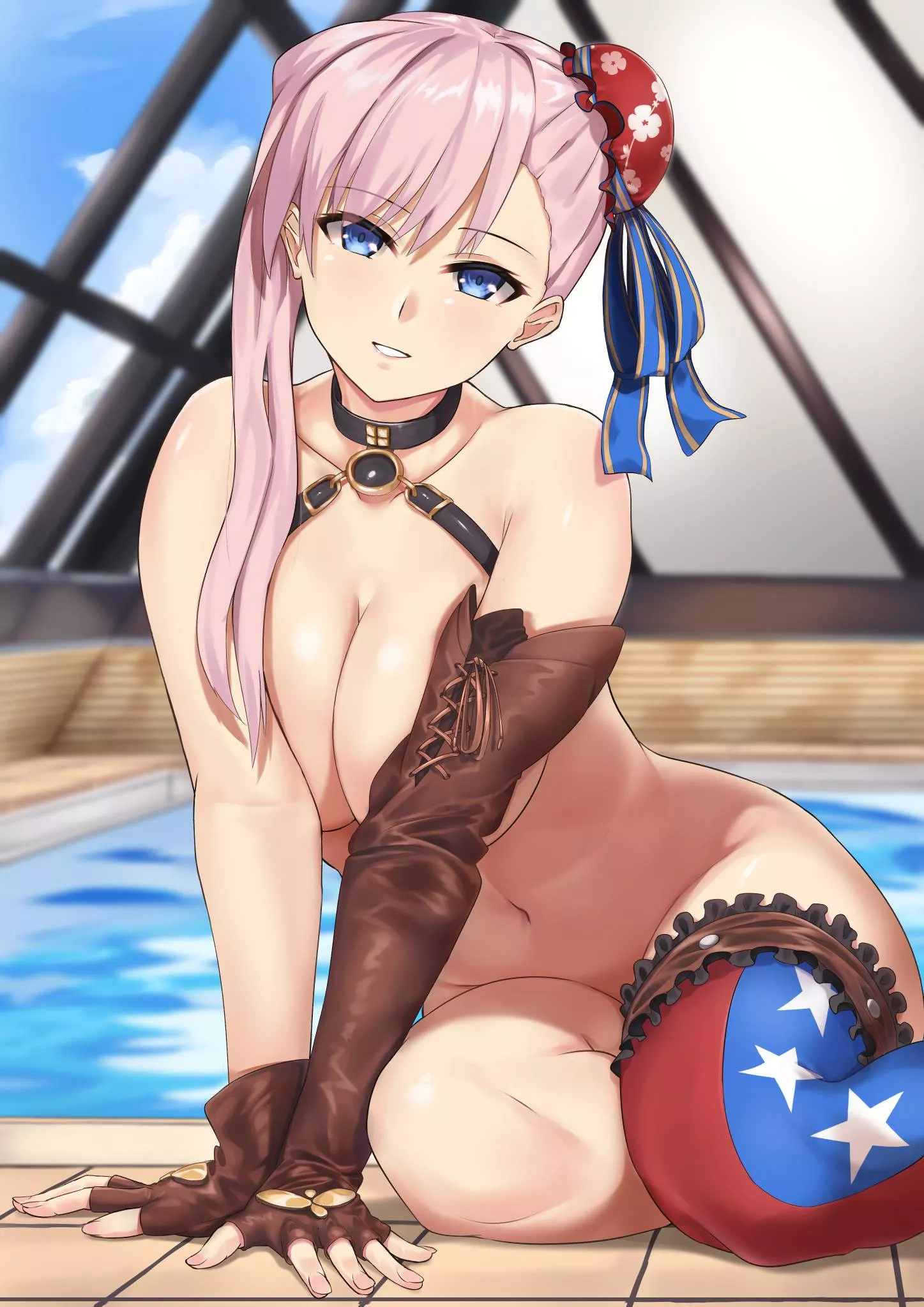 Musashi at that Pool