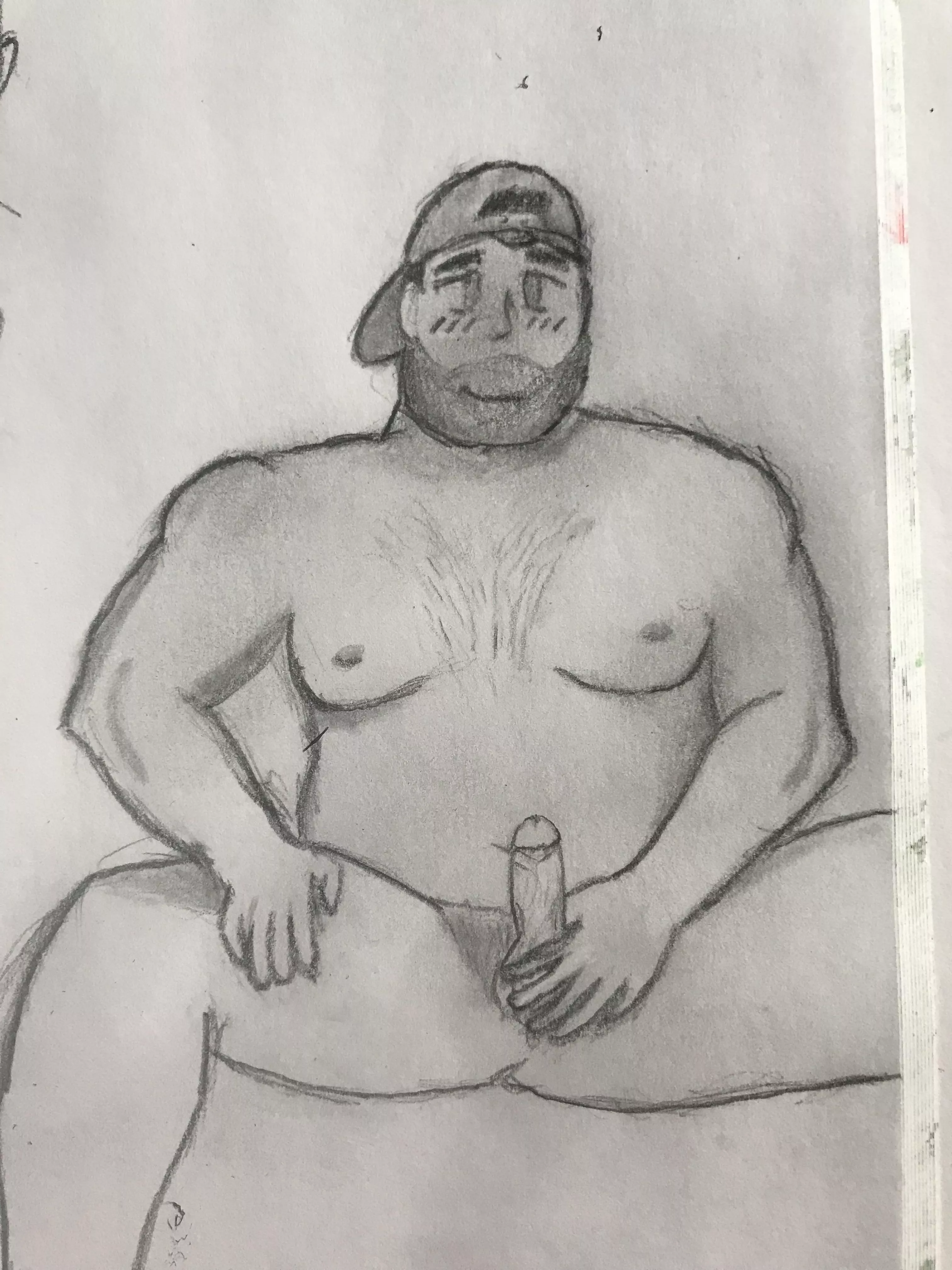 My 3rd attempt at drawing Bara art. Tried to take everyoneâ€™s advice, and I still love constructive criticism.