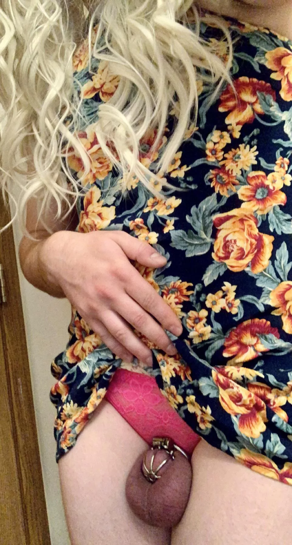 My blue balls are officially bigger than my clitty.. my keyholder says it’s still not time for my release yet though..😅💖