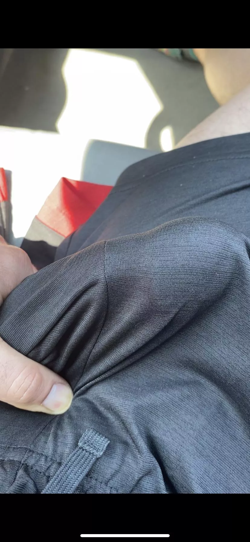 My bulge post workout