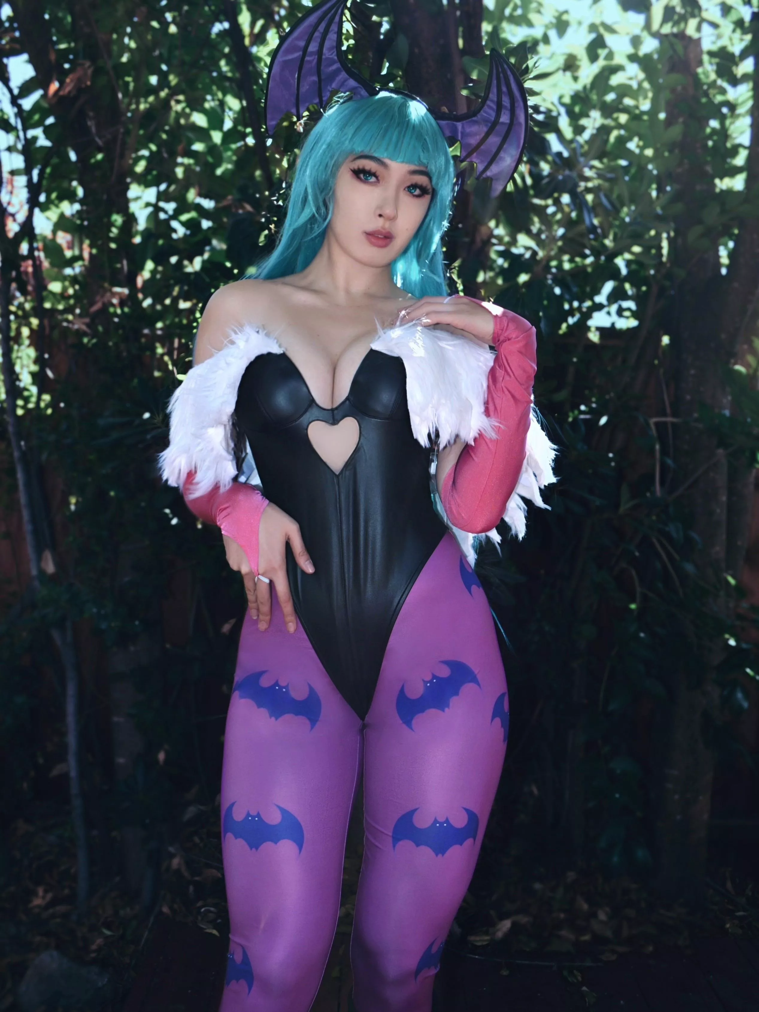 My Darkstalkers Morrigan cosplay