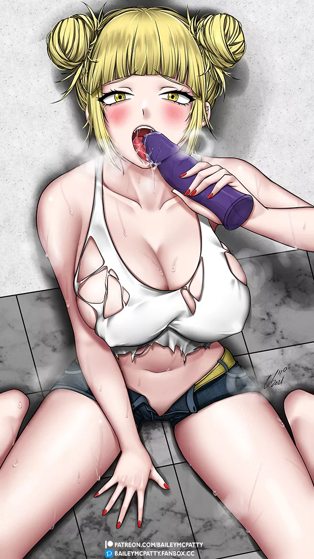 My Ecchi Fanart of Himiko Toga's Alone Time 😏