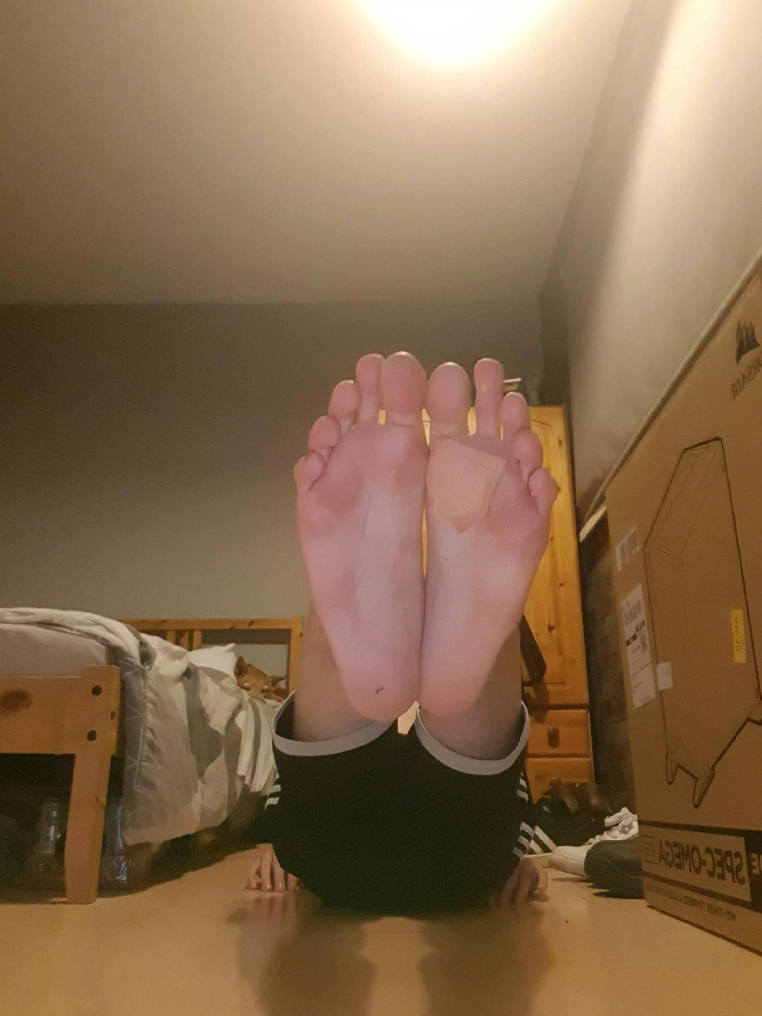 My feet need playing with ðŸ‘£